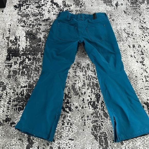 Aperture Teal Green 10K Waterproof Ski Snowboard Pants size Medium like new. - Picture 7 of 9